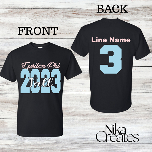 Personalized Crossing Tshirt